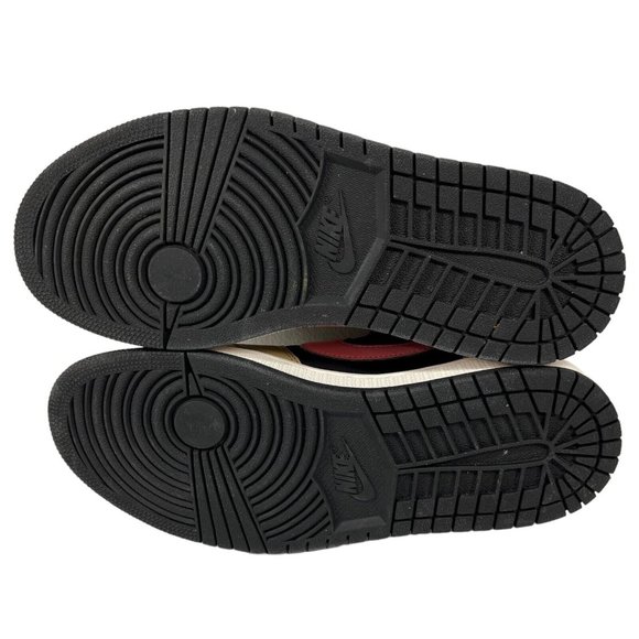 Jordan 1 Retro Low Fleece “Parachute Beige”  Women 6.5 Sneakers Fuzzy Tan Pink - Picture 10 of 16